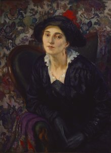 Pauline, de vrouw van de kunstenaar