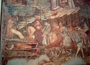 Triomf van de dood ... (vers) door Buonamico Buffalmacco