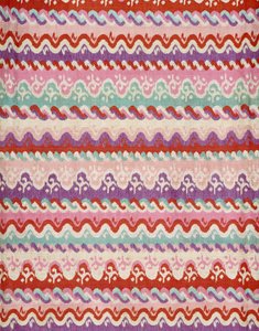Acheik-patroonmateriaal (textiel) door Burmese School