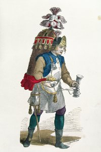 Kokosnootverkoper in 1774 door Burn Smeeton