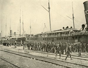 13e Infanterie na Oefening, Spaans-Amerikaanse Oorlog, juni 1898, 1899 door Burr McIntosh