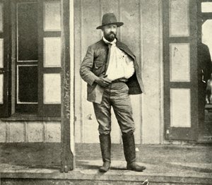 Creelman, net na het afstijgen van paard..., Spaans-Amerikaanse Oorlog, 4 juli 1898, 1899 door Burr McIntosh