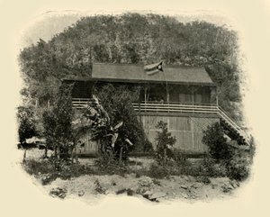Cubaans hoofdkwartier in Daiquiri, Spaans-Amerikaanse Oorlog, juni 1898, 1899 door Burr McIntosh