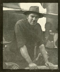 Laatste foto van sergeant Hamilton Fish, levend genomen door Burr McIntosh