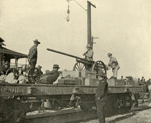 Sergeant Borrowe en het dynamietkanon, Spaans-Amerikaanse Oorlog, juni 1898, 1899