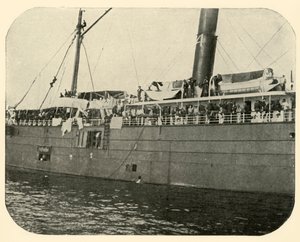 De Cherokee: in de baai, Spaans-Amerikaanse Oorlog, juni 1898 door Burr McIntosh