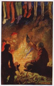 Illustratie voor The Cloister and The Hearth door Charles Reade door Byam (after) Shaw