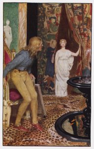Illustratie voor The Cloister and The Hearth door Charles Reade door Byam (after) Shaw