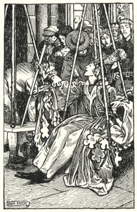 Illustratie voor The Cloister and The Hearth door Charles Reade door Byam (after) Shaw