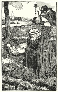 Illustratie voor The Cloister and The Hearth door Charles Reade door Byam (after) Shaw