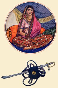 Lalila, Aan de Ferengi Minnaar door Byam Shaw
