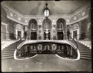 Dubbele trap in het Ritz-Carlton Hotel, 1913