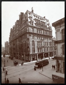 Het Hotel Victoria, zuidoostelijke hoek van Broadway en 27th Street, New York, 1900 of 1901 door Byron Company