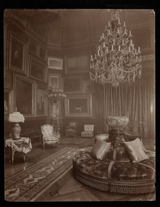 De residentie van mevrouw William Astor, 5th Avenue en 34th Street, New York, 1894 door Byron Company