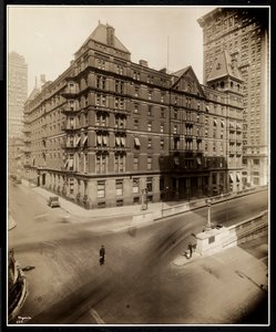 Het Murray Hill Hotel, Park Avenue en 40th Street, New York, 1919 door Byron Company