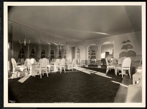 De zuidwestkamer van het penthouse in het Hotel St. Regis, 1937 door Byron Company