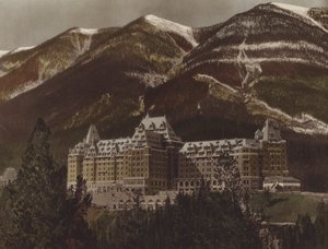Banff Springs Hotel (kleur foto)