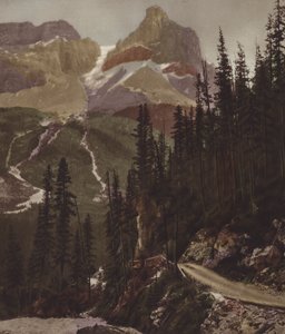 Cathedral Peak, Hoogte 10.454 voet door Byron Hill Harmon