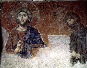 Christus en Johannes de Doper in Hagia Sophia (mozaïek)