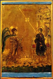 De Annunciatie, 12e eeuw door Byzantine