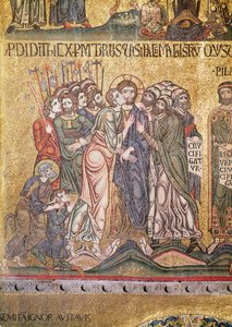 De kus van Judas door Byzantine