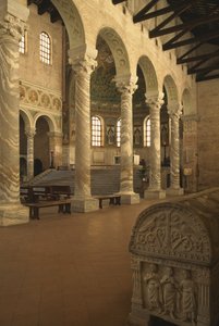 Interieur van de kerk