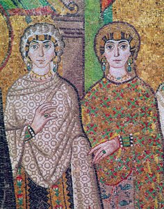 Twee hofdames van keizerin Theodora