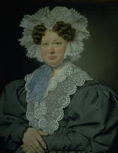 Kammerherreinde Kirsten Stampe geboren Kaas (1766-1842) getrouwd in 1793 met kammerherre, Holger Baron Stampe van Nysø