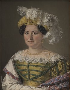 Portret van mevrouw Pauline Hagen