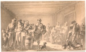 Een uitpantingsscène door C.A. Lorentzen