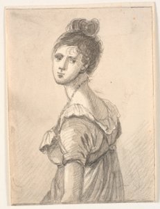 Vrouwenportret in Halffiguur
