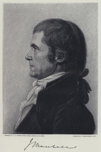 Opperrechter Marshall door C.B.J.F. de (after) Saint Memin