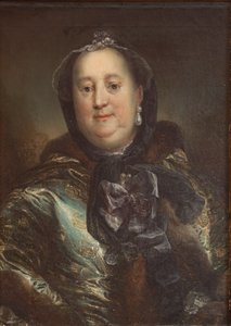 Portret van hertogin Antoinette Amalie van Braunschweig-Wolfenbüttel