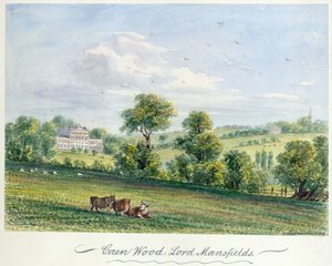 Kenwood, Huis, Hampstead, Londen, 1850
