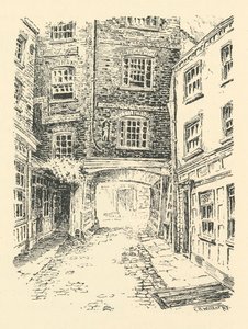 Old Bell Inn, Holborn, 18e eeuw, 1925