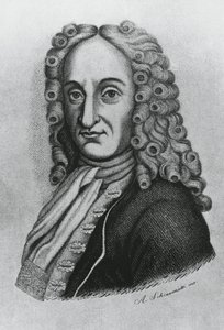 Portret van Pietro Antonio Michelotti (1673-1740), Italiaans arts en iatromathematicus, gravure door Schiavonetti door J.B. and Brown J. Rowbotham