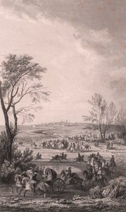 Inname van de stad Conde door Lodewijk XIV, 26 april door J.B. and Brown J. Rowbotham