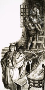Koning Wenceslas verbood het gebruik van martelwerktuigen door C.L. Doughty
