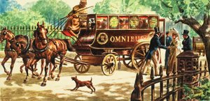 De eerste paardenbussen in Londen door C.L. Doughty