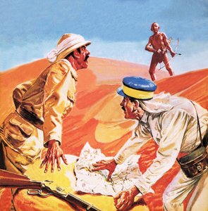 Zoektocht naar een verloren stad -- de zoektocht naar de verloren stad Kalahari door C.L. Doughty