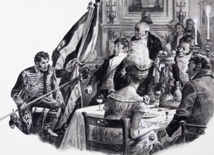 De trieste en droevige regering van George IV, uit 