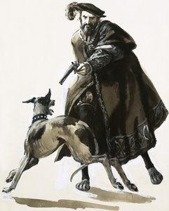 Thomas Seymour uitte zijn woede door een van de honden van de koning neer te schieten door C.L. Doughty