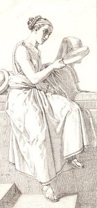 Verstand. Allegorisch figuur door Christoffer Wilhelm Eckersberg