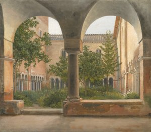 De kloosters van San Lorenzo fuori le mura in Rome