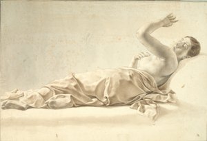 De droom van Alcyone door Christoffer Wilhelm Eckersberg