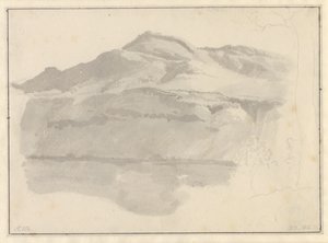 Uitzicht op het meer van Albano