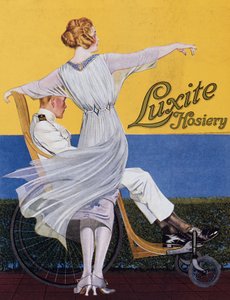 Advertentie voor Luxite Kousen, uit Vogue magazine, 1919 door C. Coles Phillips