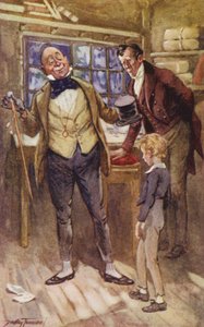 Illustratie voor David Copperfield door Charles Dickens