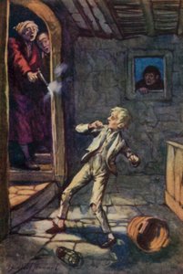 Illustratie voor Oliver Twist door Charles Dickens