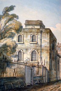 Kerk van All Hallows the Great, Upper Thames Street, Londen, 1813 door C John M Whichelo